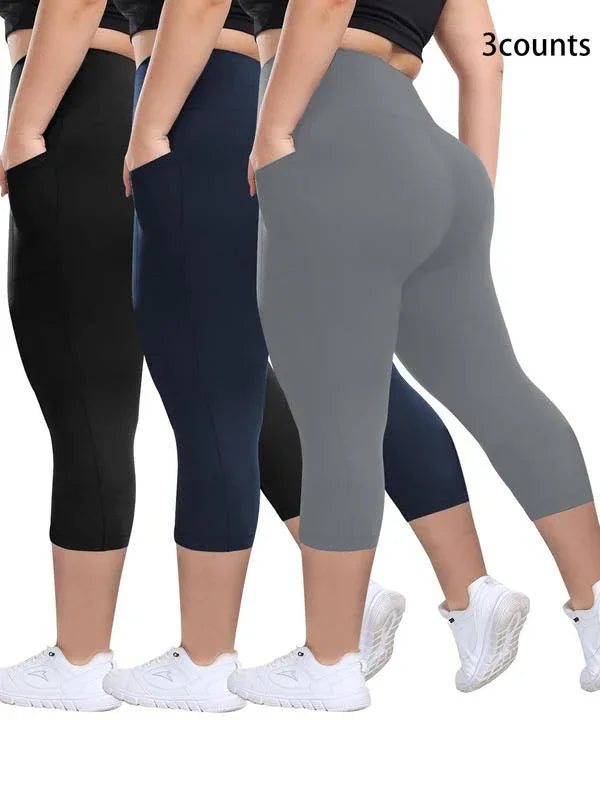 MIRA™ – Breathable 3-Pack Capris