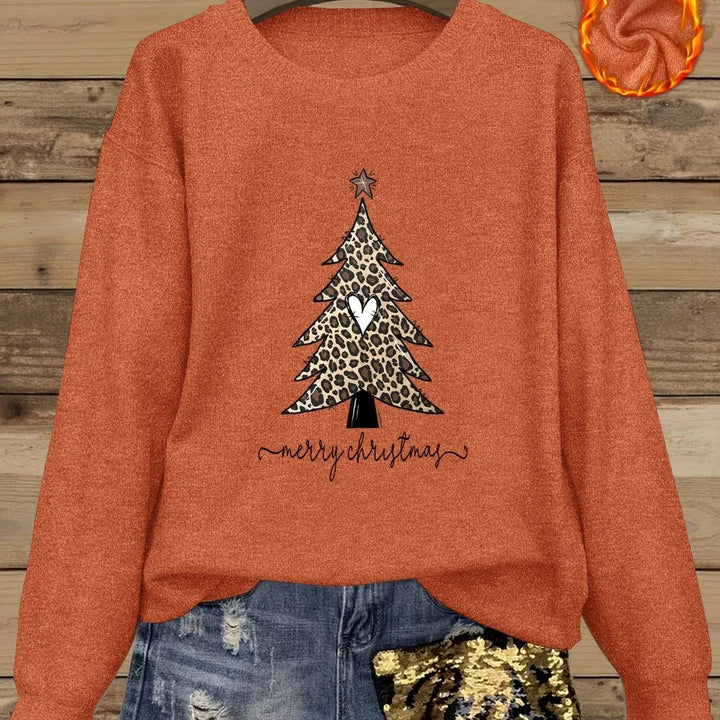 Luna – Fluffy Heart-Button Knit Sweater