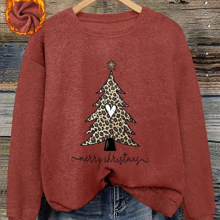 Luna – Fluffy Heart-Button Knit Sweater