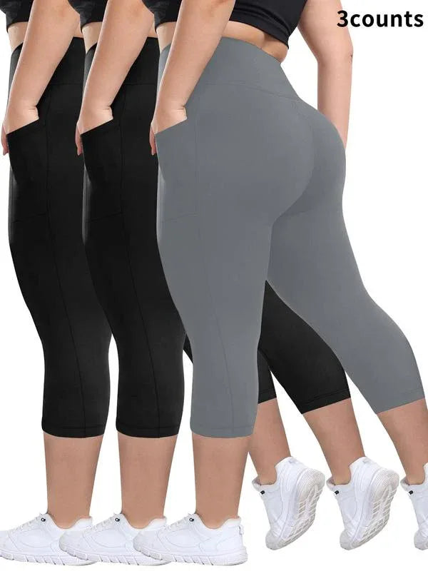 MIRA™ – Breathable 3-Pack Capris