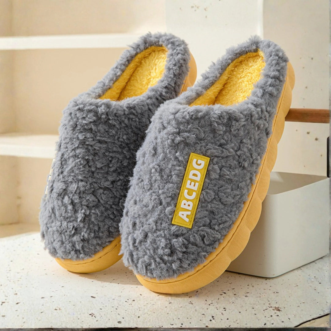 DAMINI™ - Comfy Fluffy Indoor Plush Non-Slip Slippers