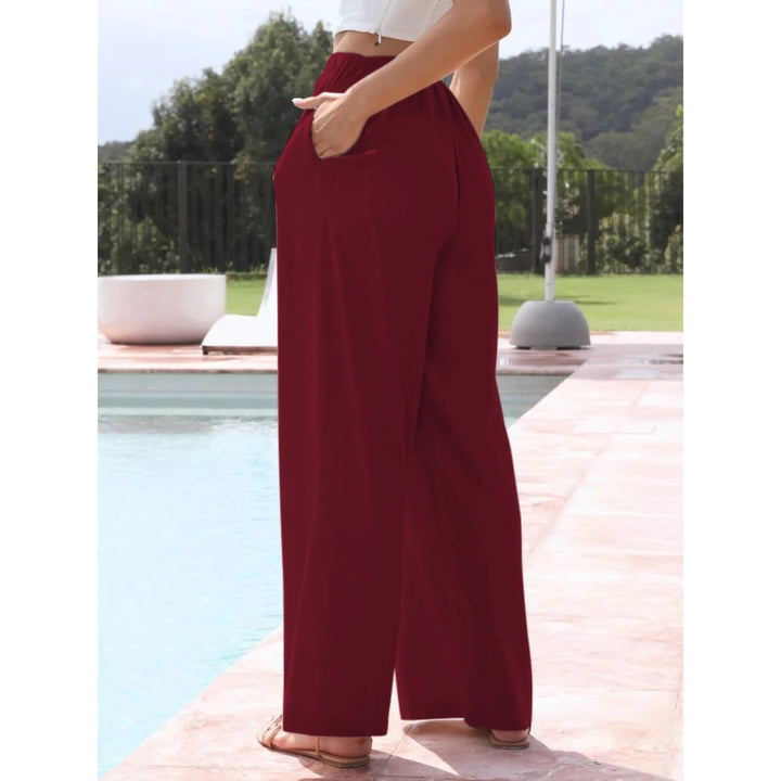 VIRENA™ – Relaxed Lightweight Wide Leg Summer Trousers