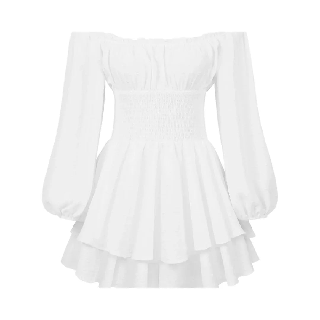 CYNRHIA™ – Elegant Long Sleeve Off-Shoulder Romper