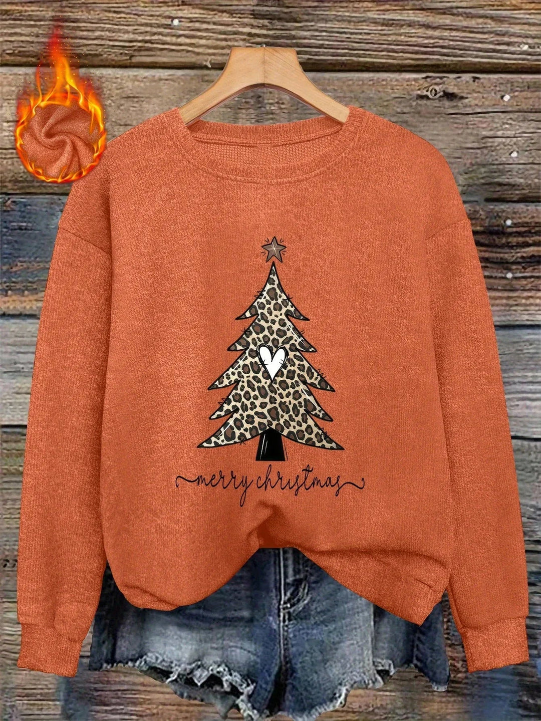 Luna – Fluffy Heart-Button Knit Sweater