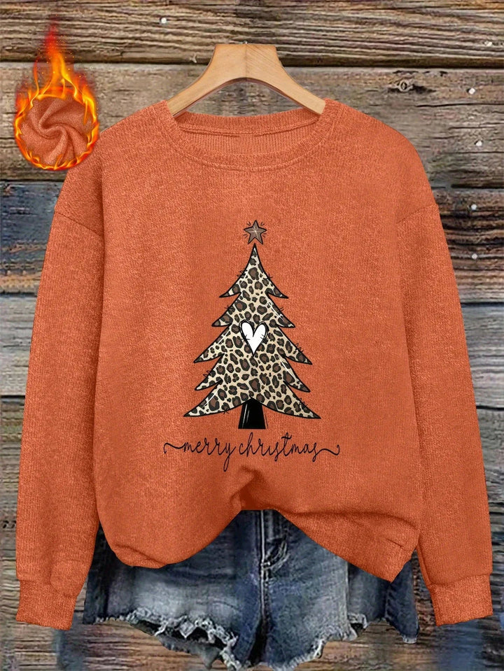 Luna – Fluffy Heart-Button Knit Sweater