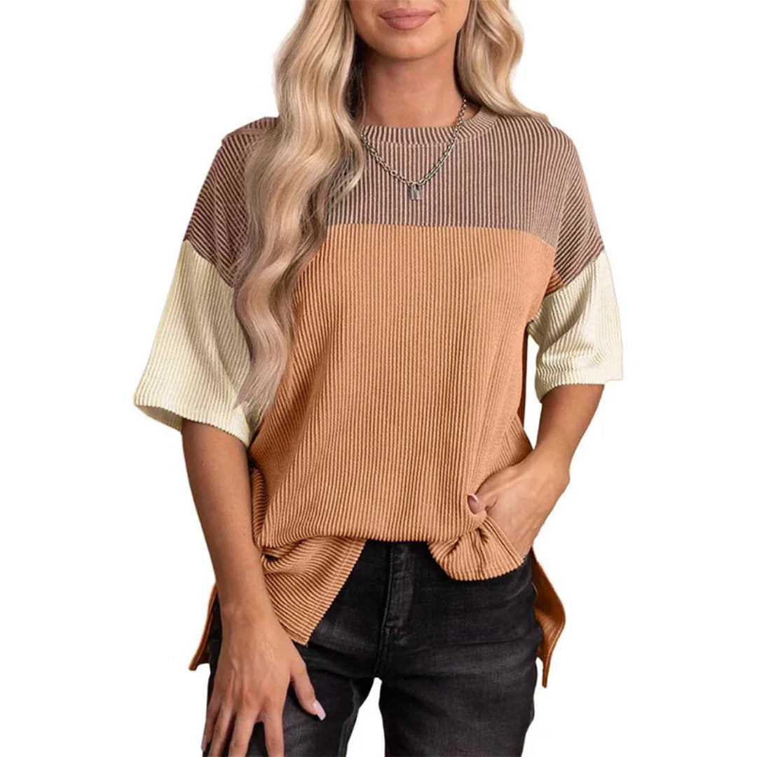 BRYNLUE™ – Casual Loose Fit Striped Summer Top