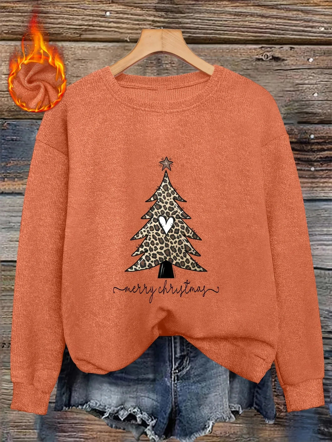 Luna – Fluffy Heart-Button Knit Sweater