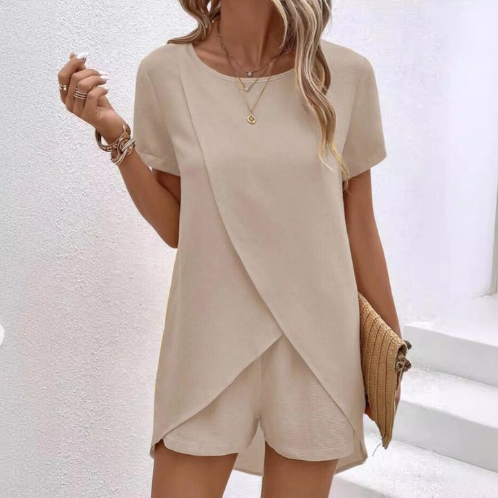 AMALIA™ – Elegant Summer Co-ord Lounge Set