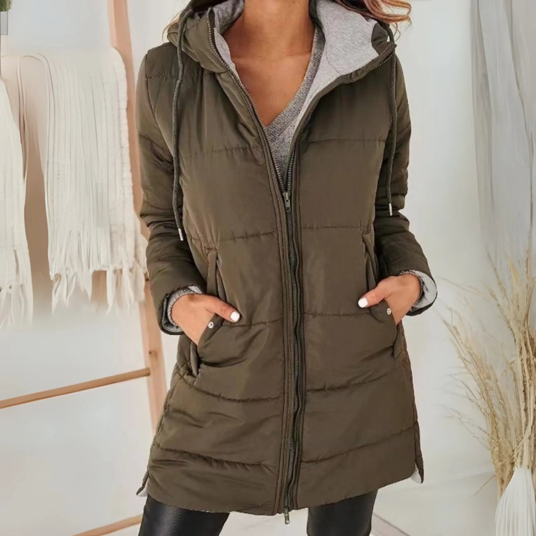 YILA™ - Casual Hooded Puffer Down Jacket