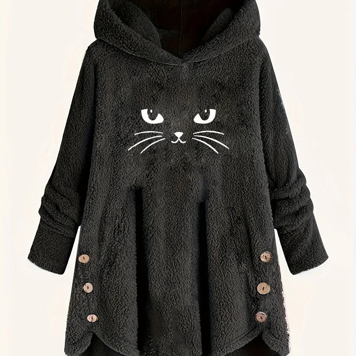 Kira – Cozy Cat Hoodie