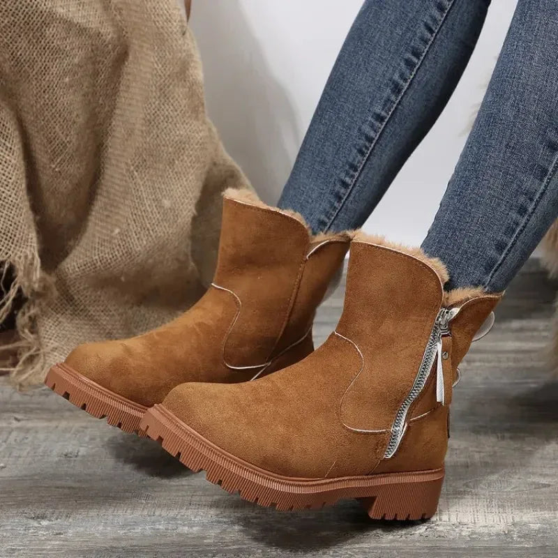 Amber | Khaki Ankle Boots