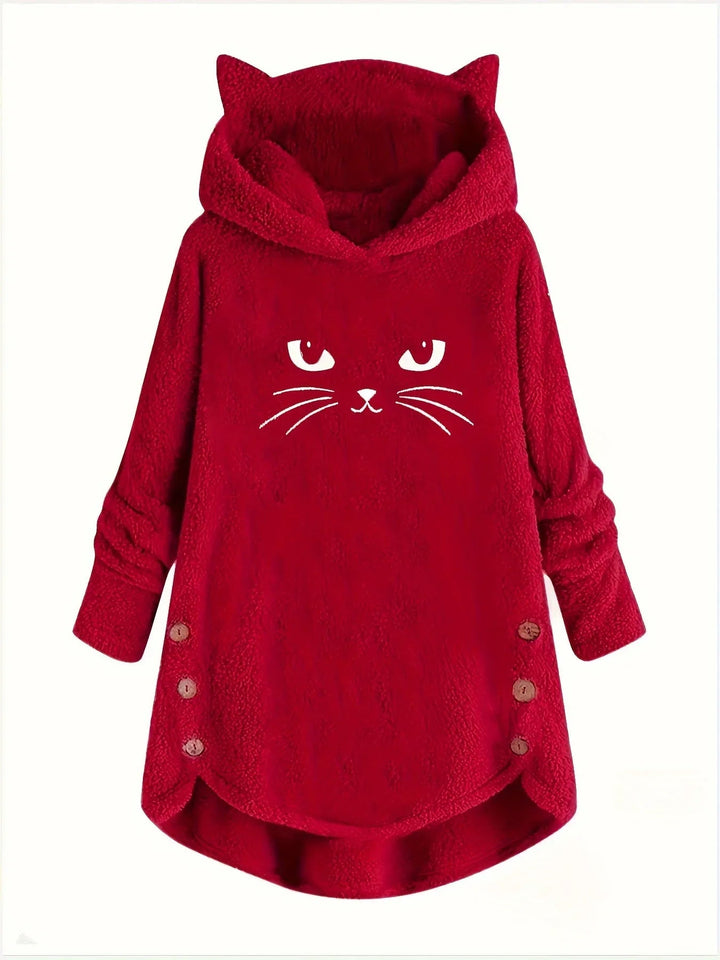 Kira – Cozy Cat Hoodie