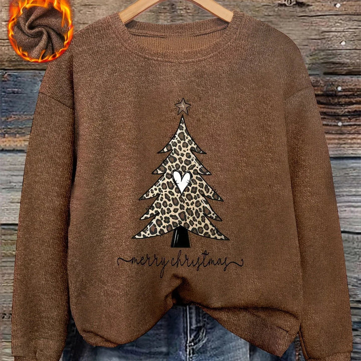 Luna – Fluffy Heart-Button Knit Sweater