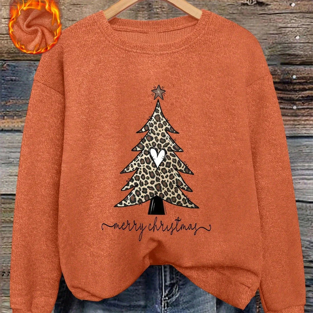 Luna – Fluffy Heart-Button Knit Sweater