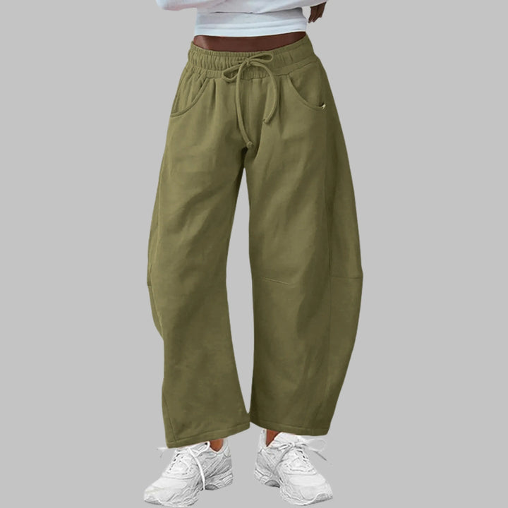 DIGMA™ - Casual Drawstring Barrel Leg Sweat Pants