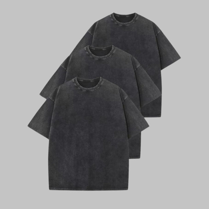 AFINA™ - Casual Oversized Wash Crew Neck Unisex Shirt