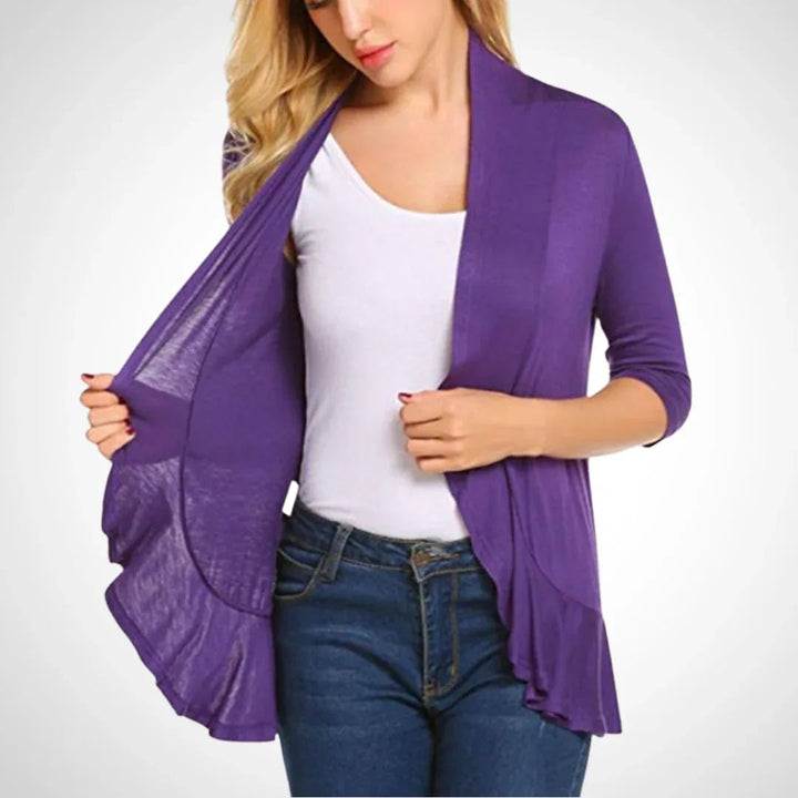 MIRIKIT™ – Casual Summer Open Front Cover-Up Cardigan