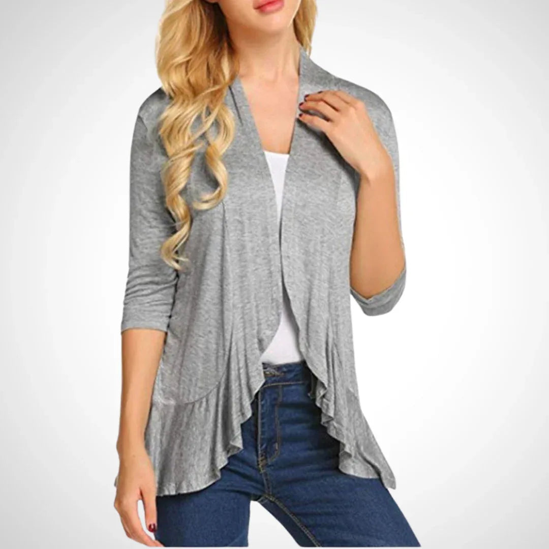 MIRIKIT™ – Casual Summer Open Front Cover-Up Cardigan