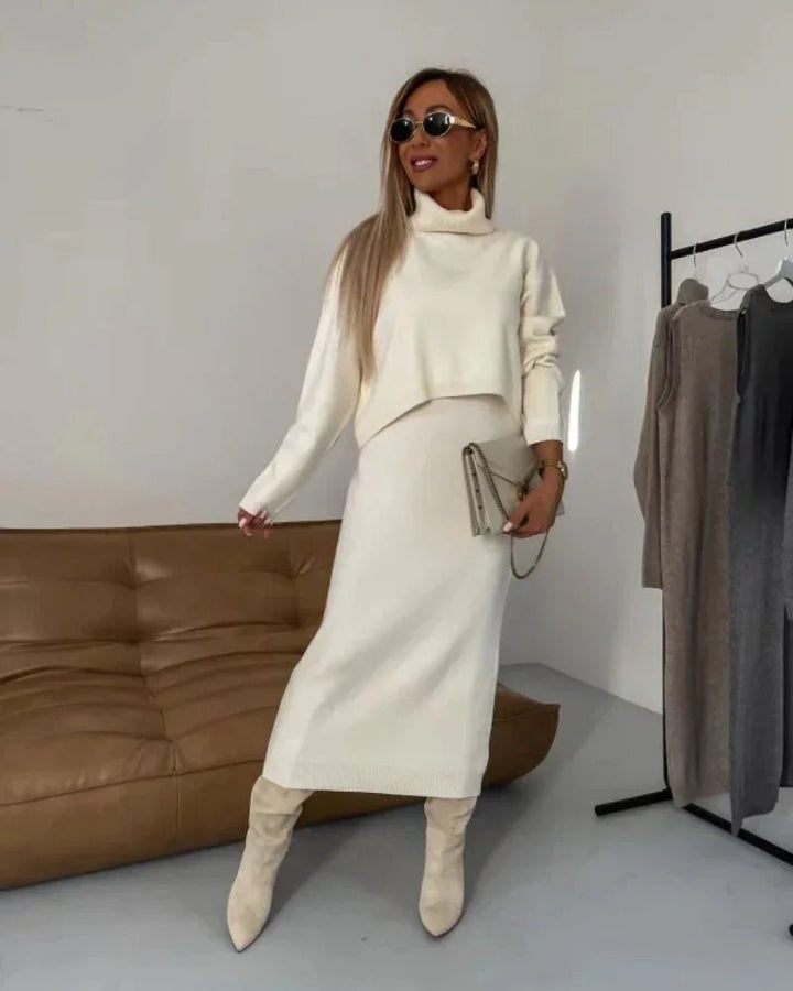 CLARISSA™ - Chic Two-Piece Knit Set