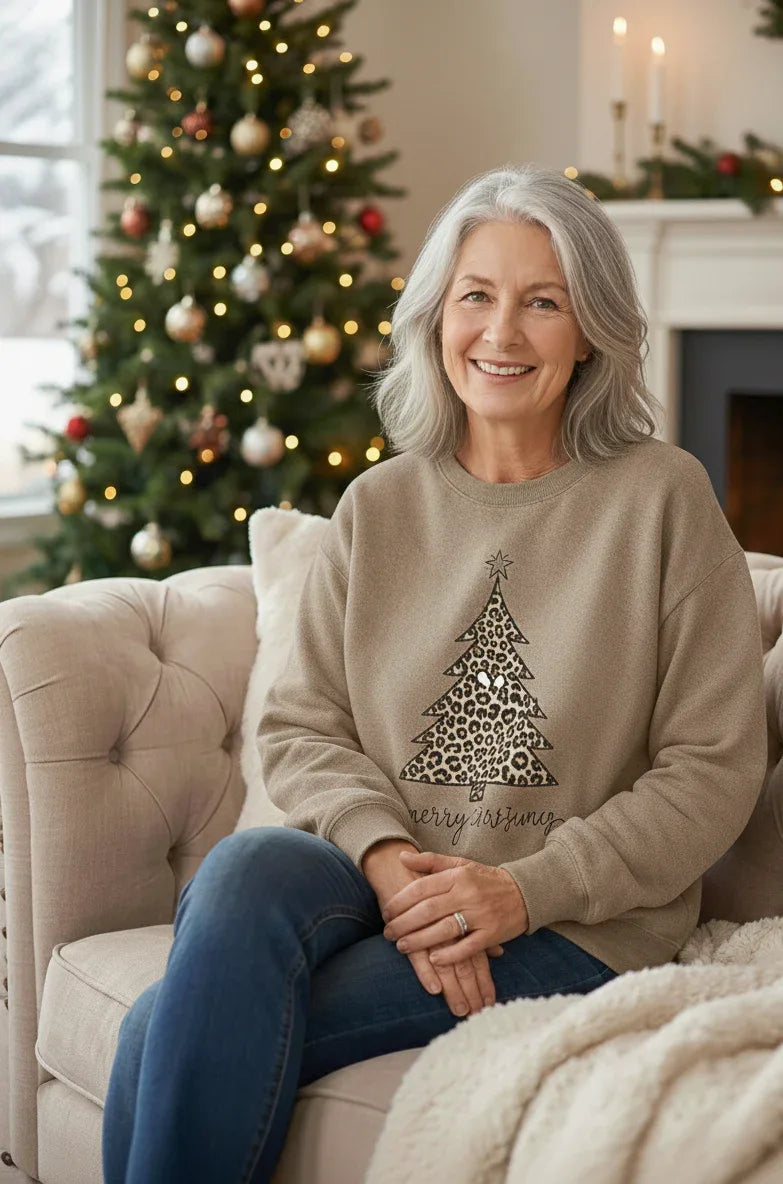 Luna – Fluffy Heart-Button Knit Sweater