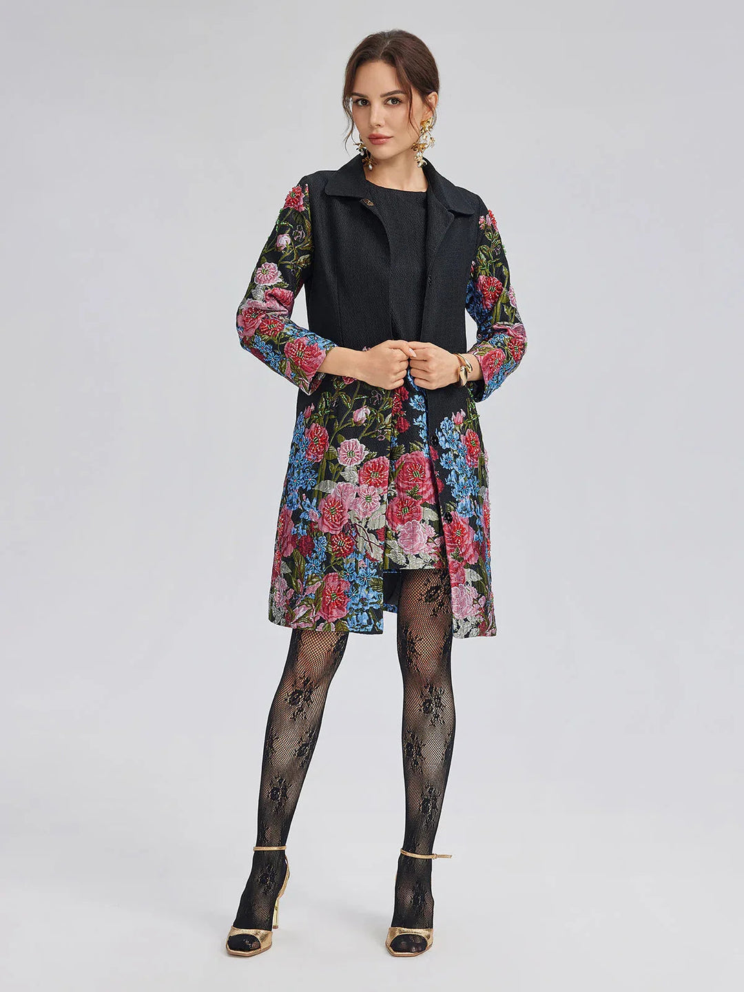 Luna - Floral Versatility Jacket