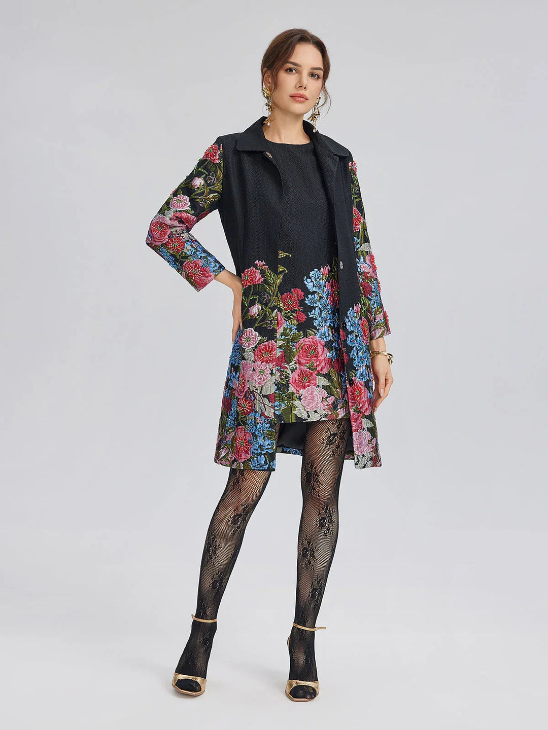 Luna - Floral Versatility Jacket