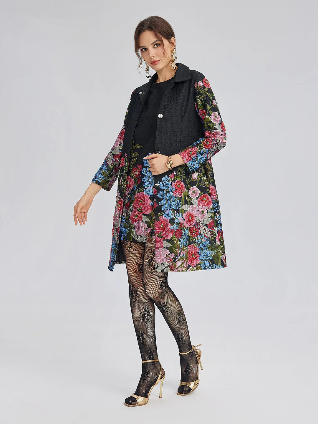 Luna - Floral Versatility Jacket