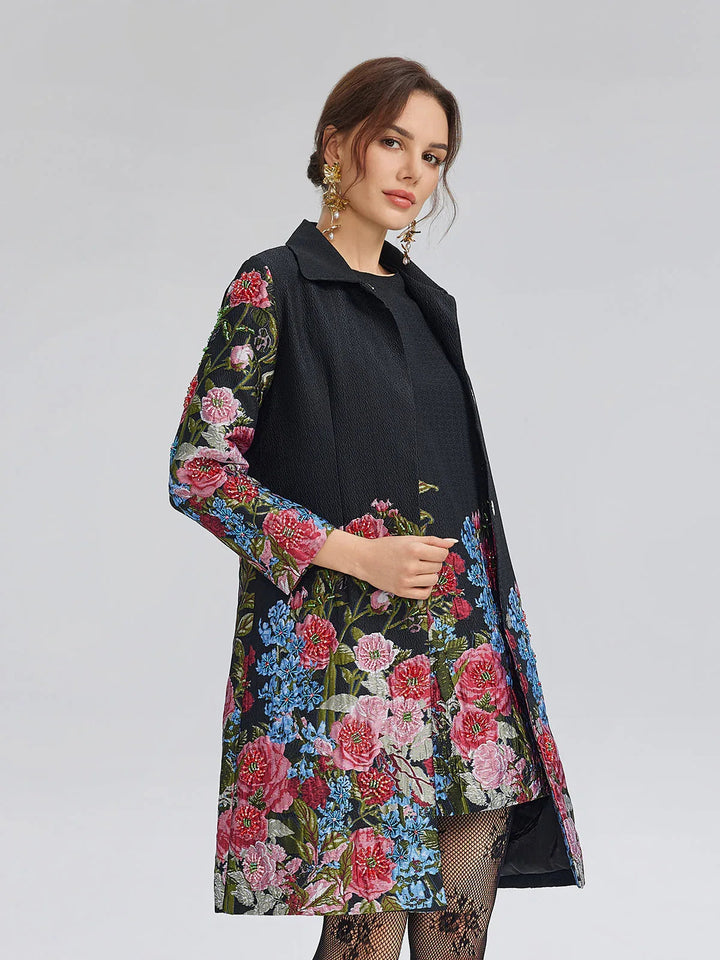 Luna - Floral Versatility Jacket