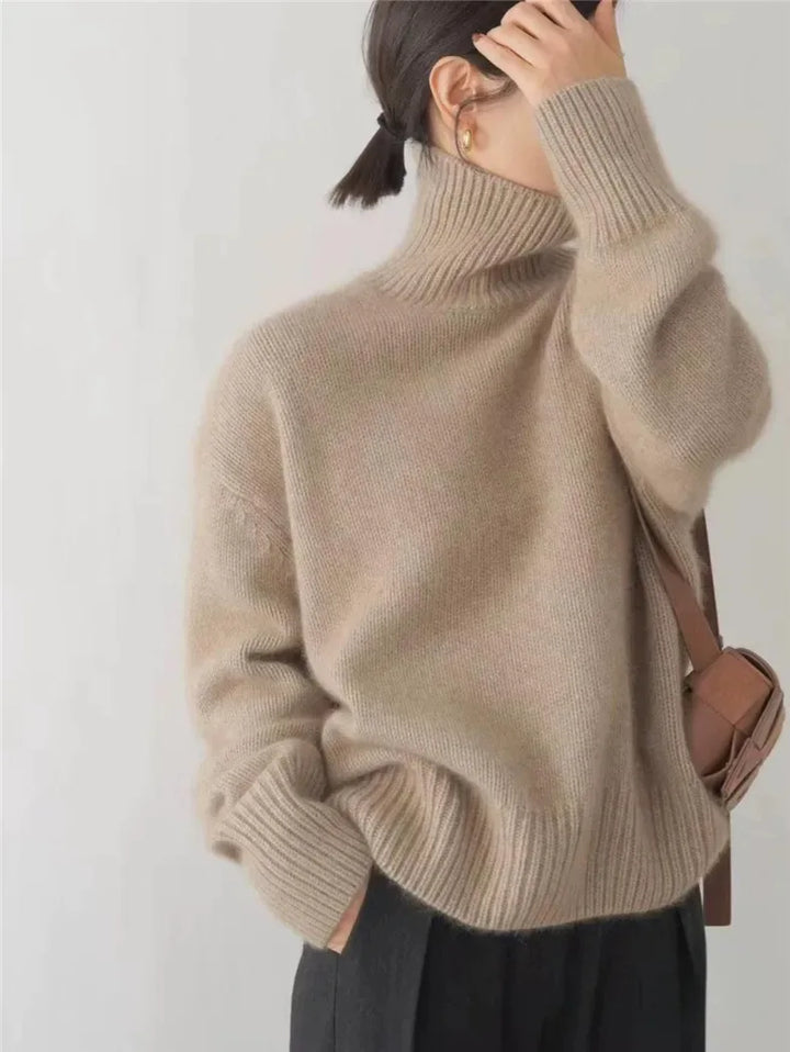 Isabella - High Neck Cashmere