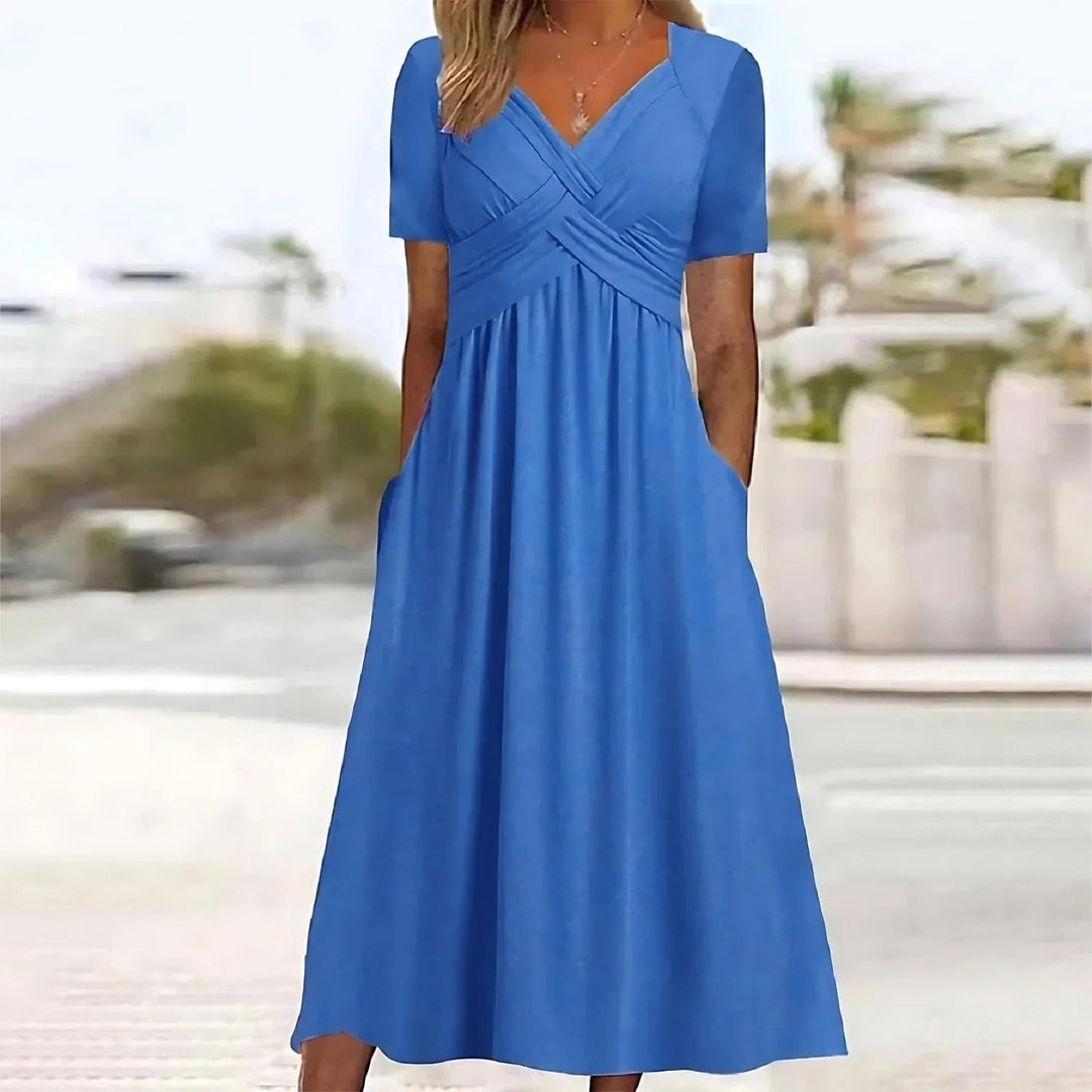 ANGELI™ - Elegant Midi Dress