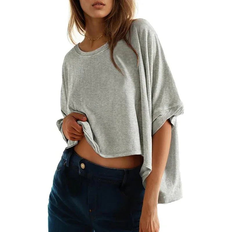 JOLI™ – Classic Oversized Loose-Fit Tee