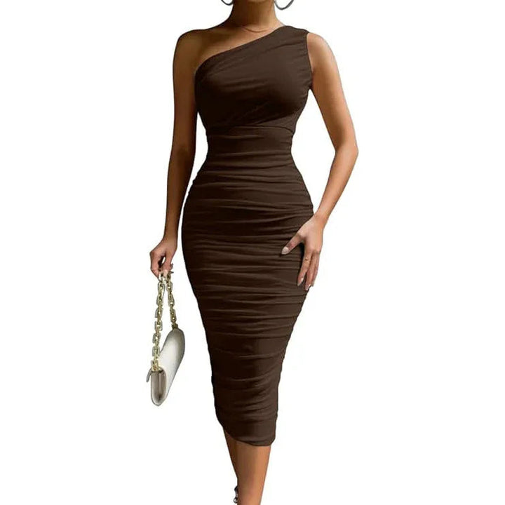 LIVY™ - Chic Bodycon Elegant Midi Dress