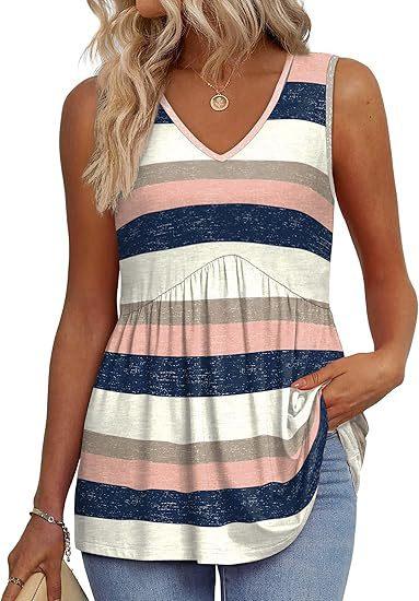 ELIORA™ - Effortless Flowy Sleeveless Tank Top