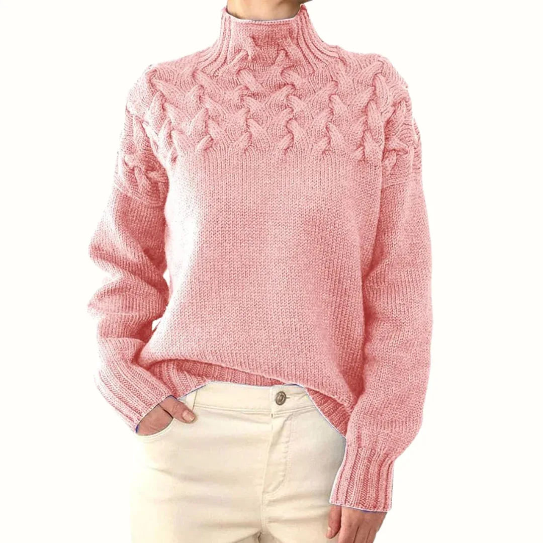 Elena | Warm Knitted Turtleneck
