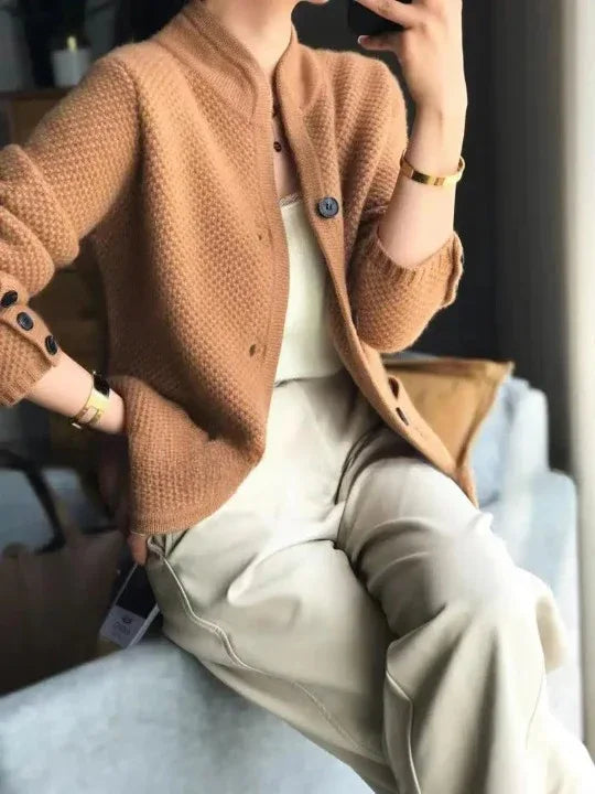 Talyra | Women’s Pure Cashmere Wool Jacket