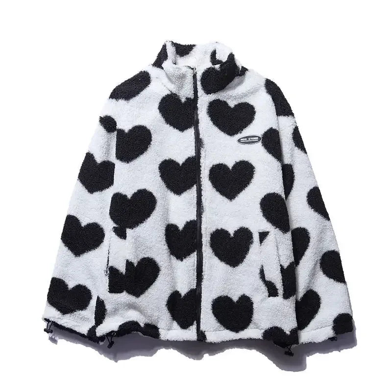 Alveena | Reversible Heart Jacket