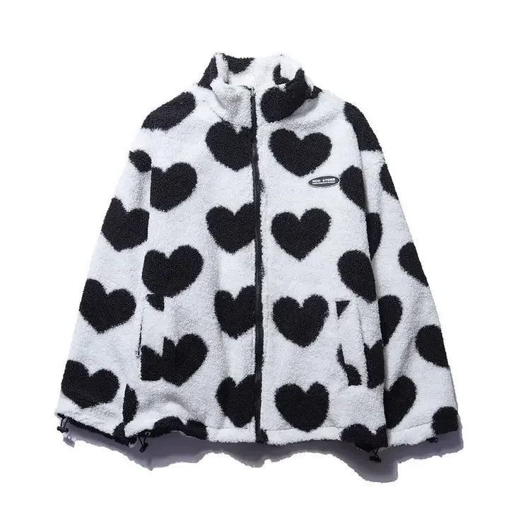 Alveena | Reversible Heart Jacket