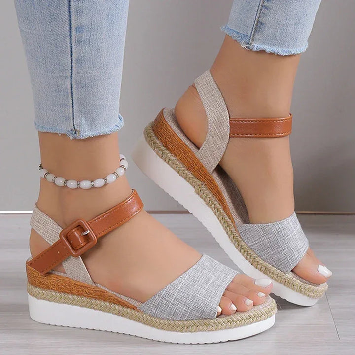 CHARLENE™ – Relaxed Style Wedge Sandals