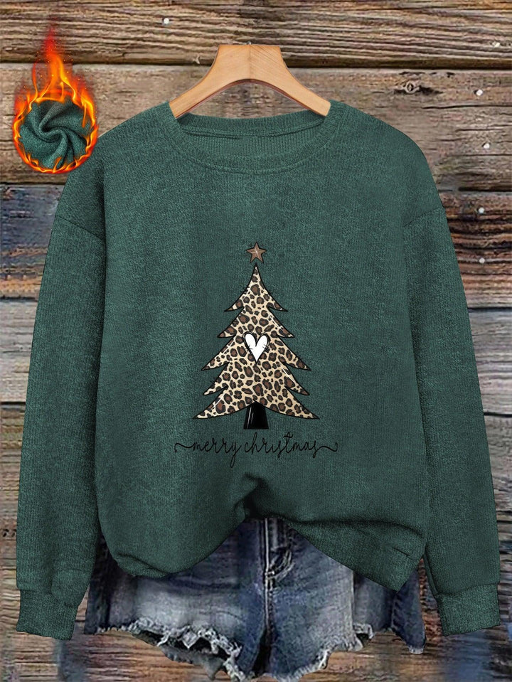 Luna – Fluffy Heart-Button Knit Sweater