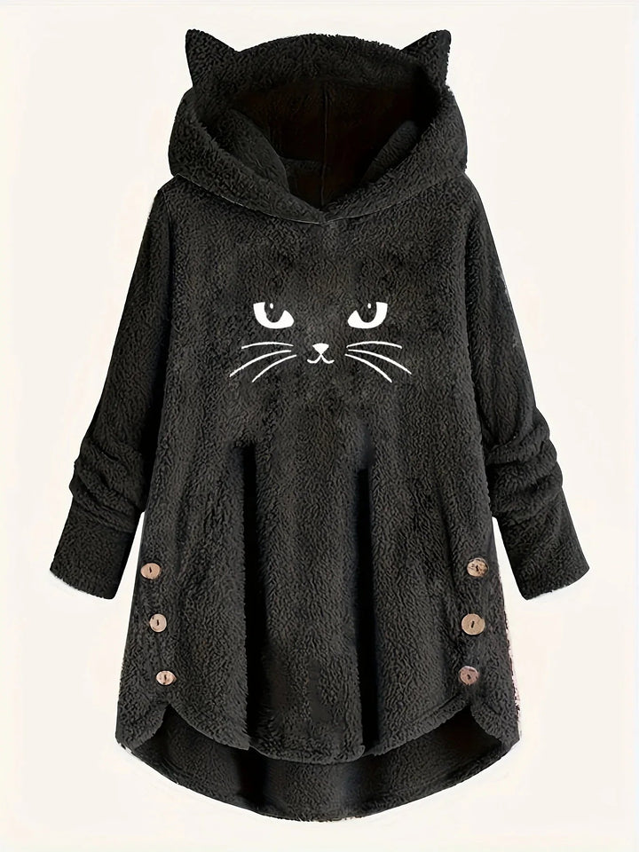 Kira – Cozy Cat Hoodie