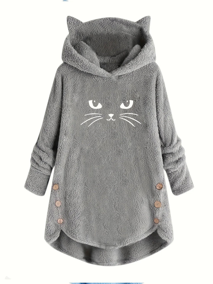 Kira – Cozy Cat Hoodie
