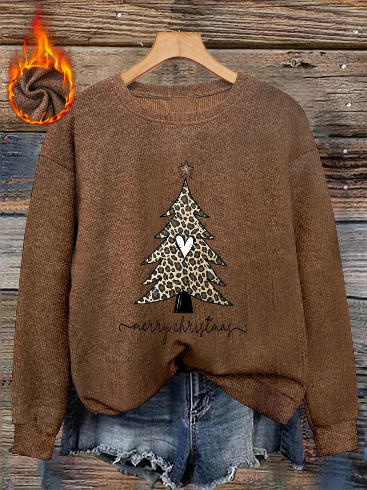 Luna – Fluffy Heart-Button Knit Sweater