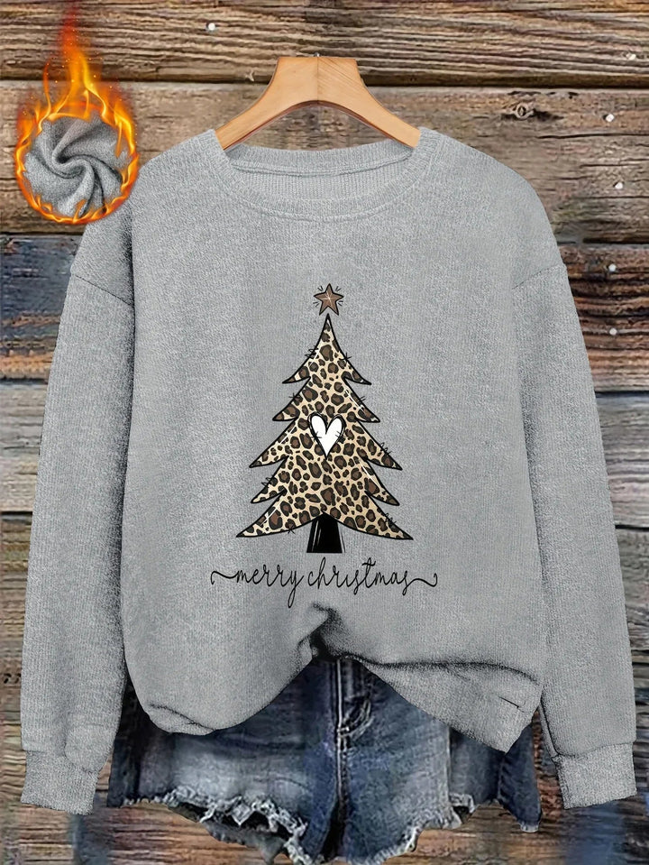 Luna – Fluffy Heart-Button Knit Sweater