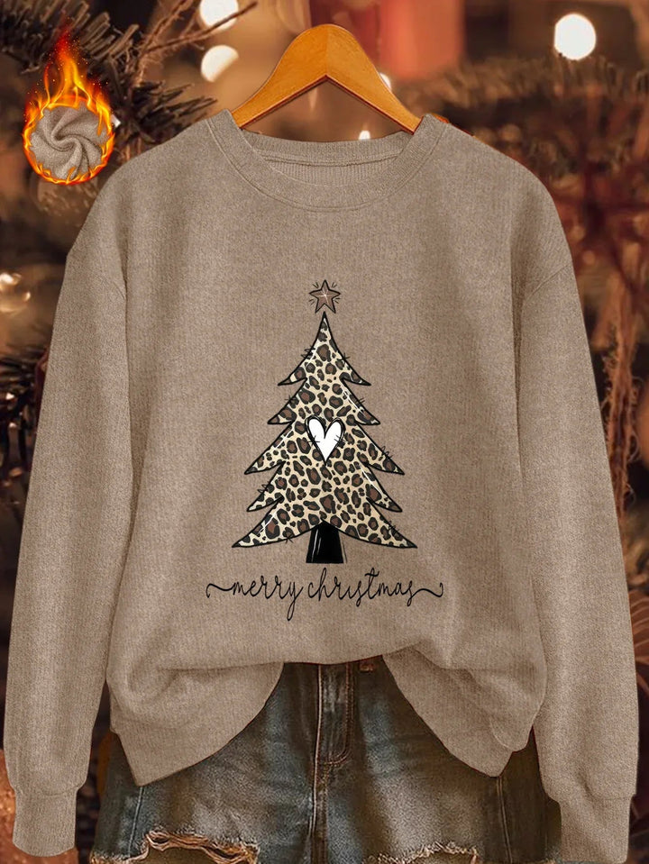 Luna – Fluffy Heart-Button Knit Sweater