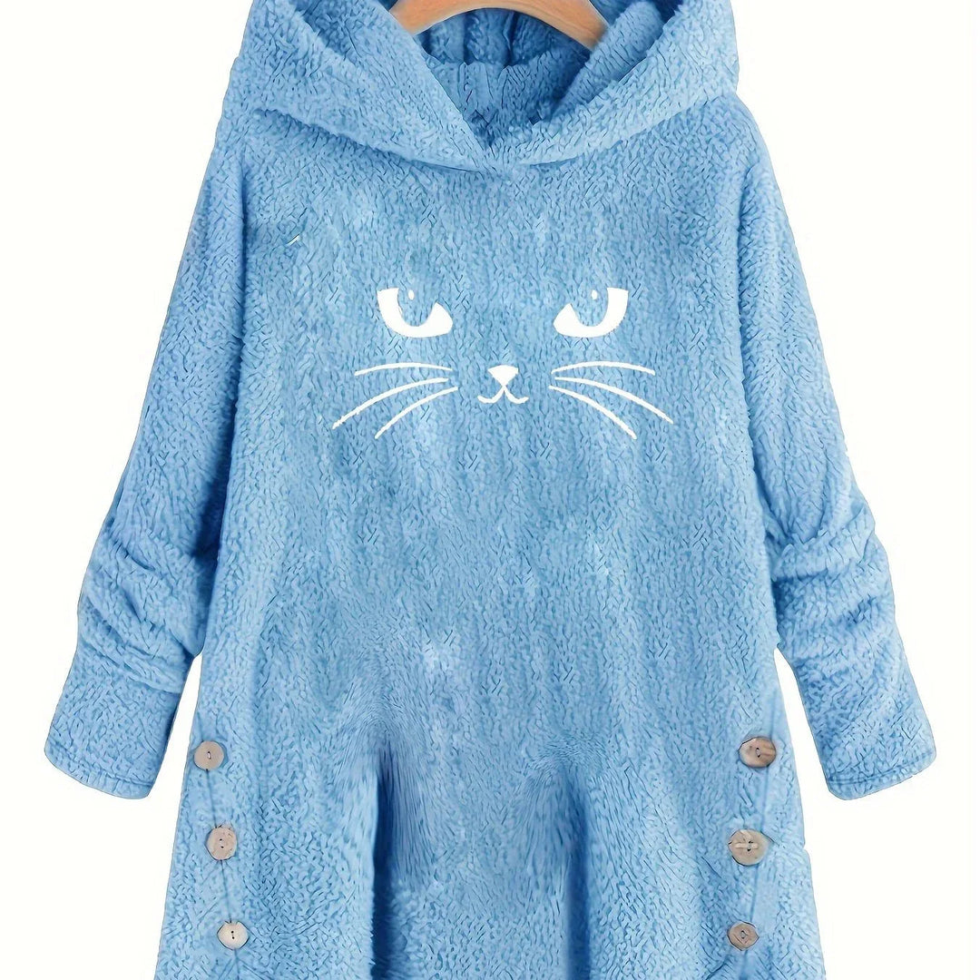 Kira – Cozy Cat Hoodie