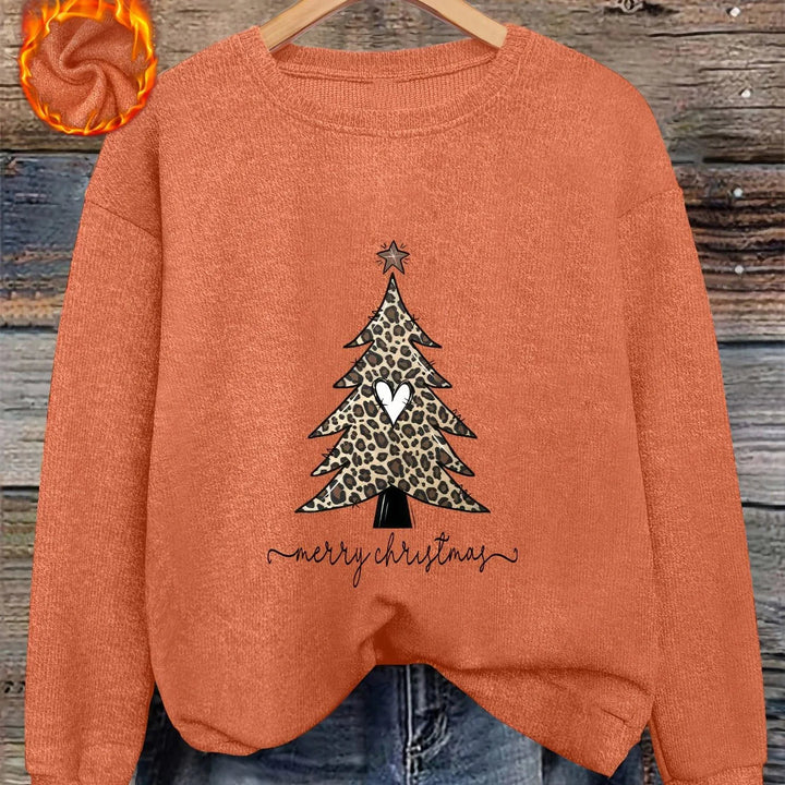 Luna – Fluffy Heart-Button Knit Sweater