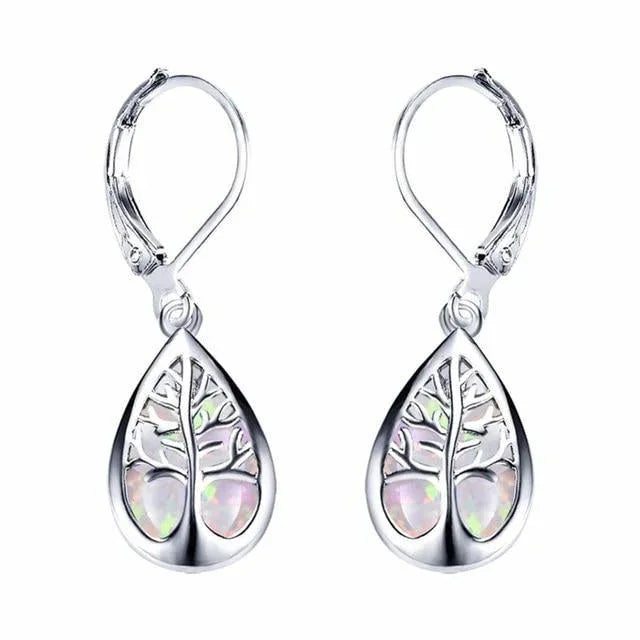 Tree of Life Gold Earrings